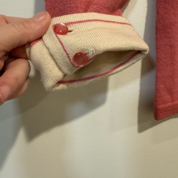 Anthropologie Pink Fitted Sweater - Picture 2 of 4